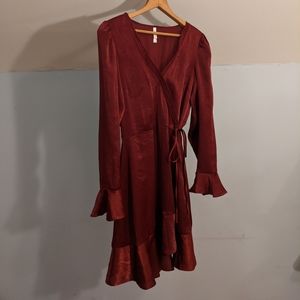 NWOT Satin Dress